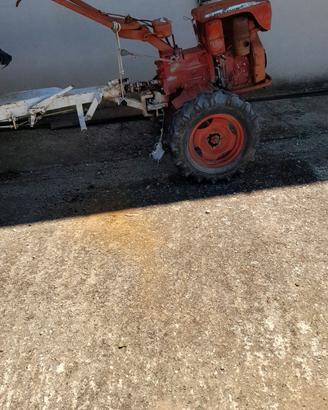 motozzappa trazzionata +fresa