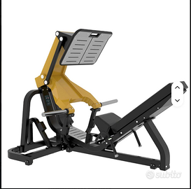 leg press 45 gradi, leg ext e standing leg curl