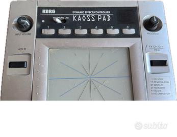 Korg Kaoss PadKP1 Primo Modello 1999 Funziona 100%