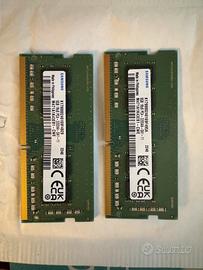 Memoria RAM Samsung 2x 8GB 1Rx8 DDR4 3200AA
