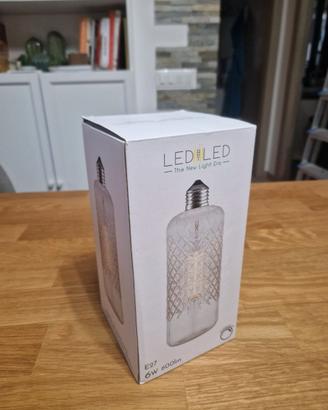 Lampadina LED Vintage E27 – Dimmerabile,  calda