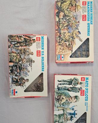  lotto soldatini 1/72 nato pilots,russian modern, 