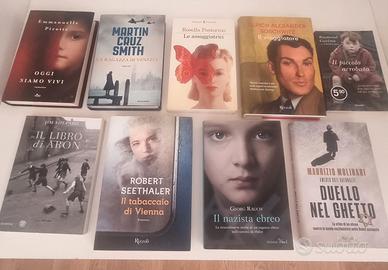 Lotto 9 romanzi drammatici nazismo Seconda guerra
