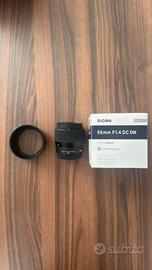 Sigma 56mm f1.4 fujifilm