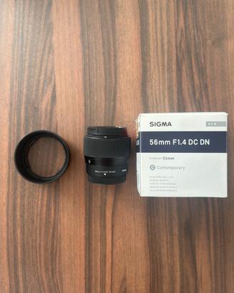 Sigma 56mm f1.4 fujifilm