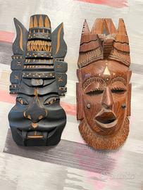 maschere tradizionali africane