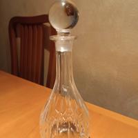 bottiglia in cristallo con tappo 