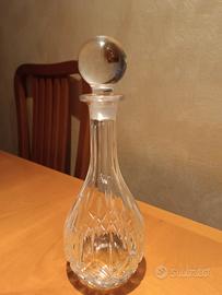 bottiglia in cristallo con tappo 