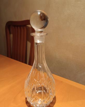 bottiglia in cristallo con tappo 