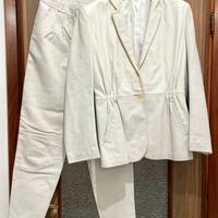 Vintage completo di pelle donna