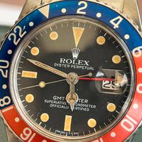 gmt master rolex pepsi del 1980