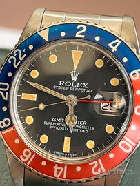 gmt master rolex pepsi del 1980