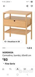 Comodino Nordiska Ikea 