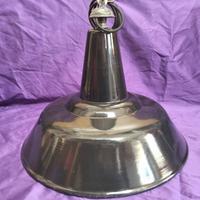 Lampada industriale a sospensione anni ‘60