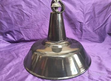 Lampada industriale a sospensione anni ‘60