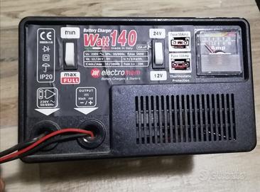 CARICABATTERIE AUTO 140W