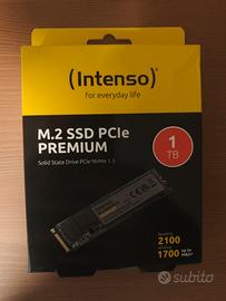 SSD 1 TB intenso PCI NVME NUOVO interno 