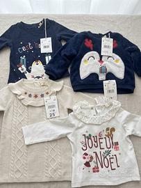 Lotto abbigliamento bambina 6 mesi