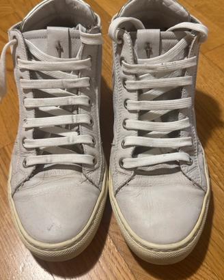Scarpe Sneakers Alte Cesare Paciotti 4US Pelle