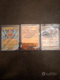 Pokémon EX Giapponese Lotto 3 Carte Holo Rare NM 