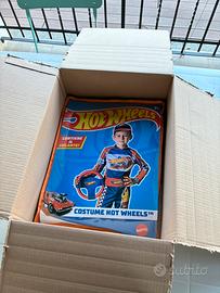 Costume Tuta Pilota HotWheels Race team 5-7anni