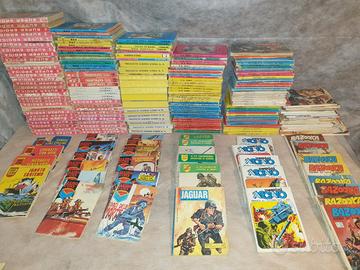stock di oltre 200 fumetti guerra - collezione 