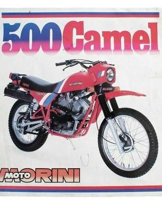 Volantino Moto Morini Camel originale epoca