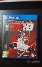 NBA 2K18 legend edition ps4 