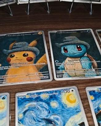 Pokémon x Van Gogh Collezione artistica fan made