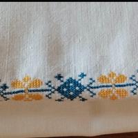 Tovaglia antica fatta a mano