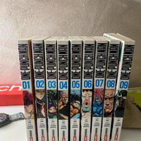 Manga one punch man dall 1 al 9