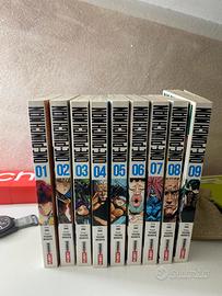 Manga one punch man dall 1 al 9