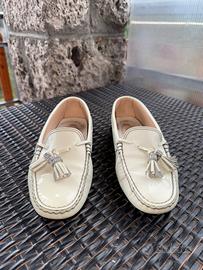 Mocassini Tod’s lucide Bianco Panna Nr.37