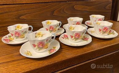 Servizio Begonia Shelley England tazze the’