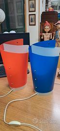 coppia di lampade modernariato 