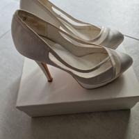 Scarpe donna tacco cerimonia sposa