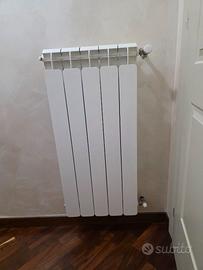 Termosifone Radiatore in Alluminio Bianco – 5 Elem