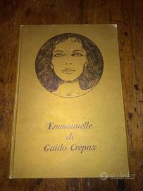 Libro fumetti erotici Crepax Emmanuelle