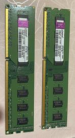 2 banchi di Ram da  2GB 2Rx8 PC3 10600U 9 10 B0