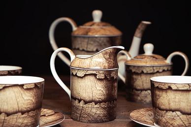 GuangYang Servizio da tè in Porcellana, 11 pz