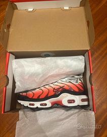 Nike air max TN GS White/LT Crimson-Black