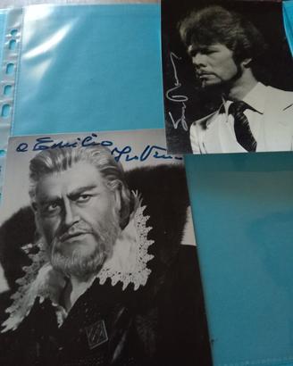 foto autografate cantanti