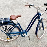 Bici città elettrica ELOPS 900E Blu