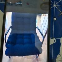 Comoda poltrona declinabile a letto