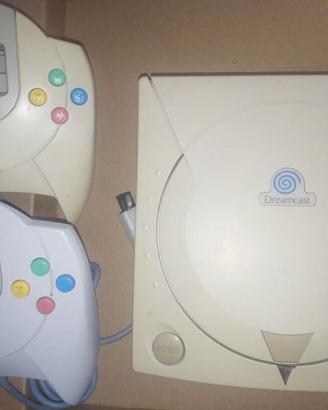 Console Sega Dreamcast PAL + 2 Joypad + Memory