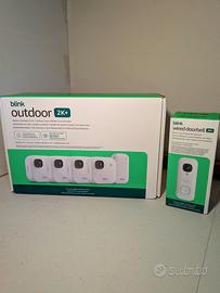 KIT BLINK 4 2K+ TELECAMERE E CAMPANELLO NUOVO