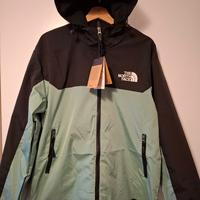 Giubbetto primaverile The North Face verde e nero