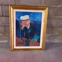 Quadro ad olio, copia dottor Gachet, 50x70