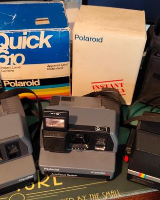 polaroid set vintage 7 macchine 