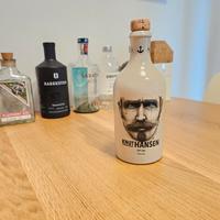 Bottiglia gin KNUT HANSEN vuota